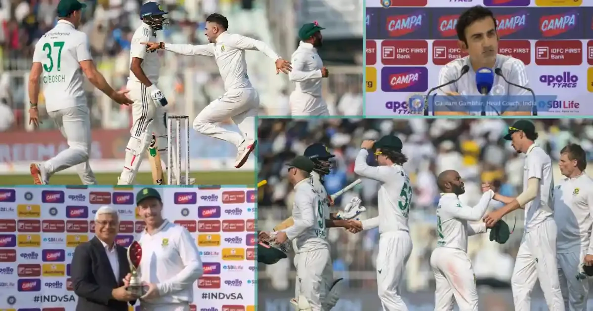 Ind vs SA 1st Test 2025 Result: दक्षिण अफ्रीका ने भारत को 30 रन से हराया, Eden Gardens में रचा इतिहास