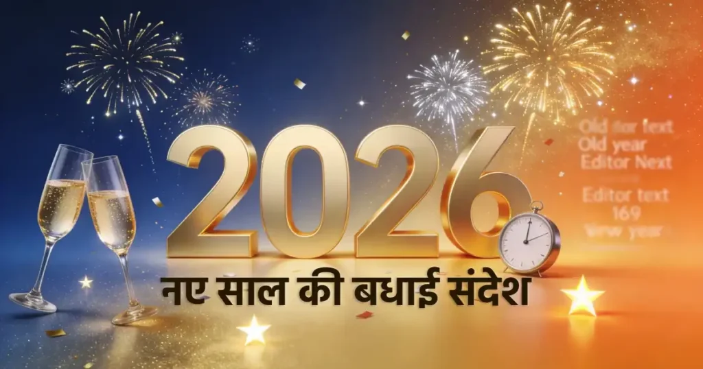 Happy New Year 2026 wishes, quotes and messages in Hindi and English