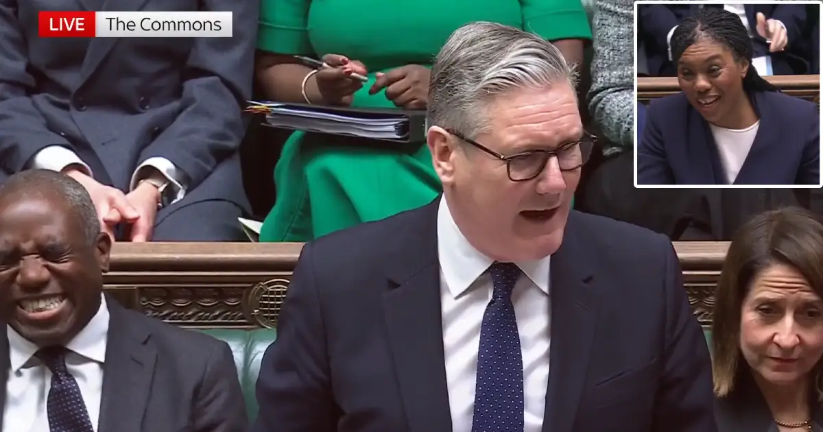 ब्रिटिश PM किएर स्टार्मर द्वारा एक महिला सांसद से बहस में कामसूत्र से जुड़े एक मजाक पर कड़ी आलोचना