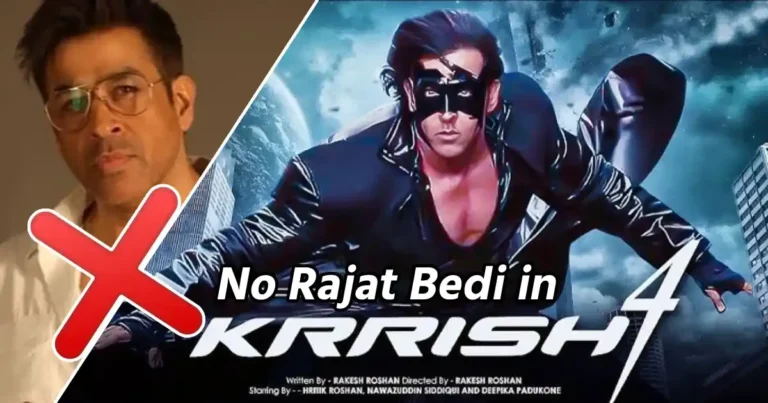 Hritik Roshan and Rajat Bedi - राकेश रोशन के आधिकारिक बयान के अनुसार रजत बेदी कृष 4 में शामिल नहीं होंगे