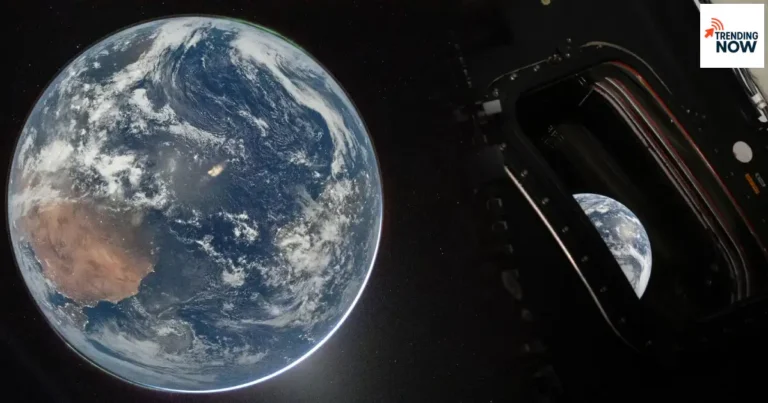 NASA Artemis II मिशन के ओरियन कैप्सूल से ली गई पृथ्वी की पहली हाई-रेज़ोल्यूशन तस्वीर