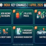 1 April 2026 से लागू नए नियम - Income Tax, UPI, Railway, Petrol India