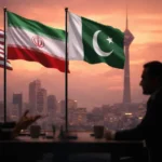 तेहरान में अमेरिका‑ईरान शांति वार्ता पर चर्चा के लिए पहुंचे पाकिस्तानी प्रतिनिधिमंडल और ईरानी अधिकारियों की प्रतीकात्मक कूटनीतिक बैठक