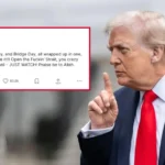 Donald Trump Controversial Truth Social post on Iran. Threaten in filthy language.