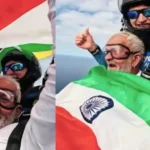 80 Year Old Man Skydiving