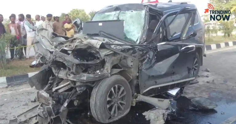 A tragic road accident occurred in Bhojpur district. Three people died on the spot