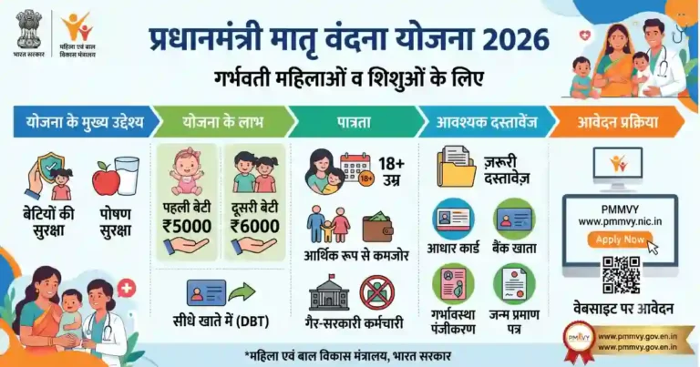 प्रधानमंत्री मातृ वंदना योजना 2026: दस्तावेज,पात्रता ,कौन–कौन कर सकते है आवेदन, जानिए आवेदन प्रक्रिया की पूरी जानकारी ?